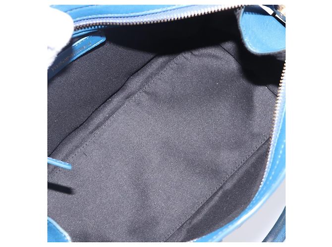 Autre Marque Saint Laurent Chyc Cabas Leather Medium Blau - Ansicht 5