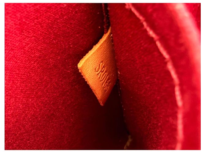 Louis Vuitton Monogram Vernis Alma BB Handtasche - Dunkelrot Bordeaux - Ansicht 10