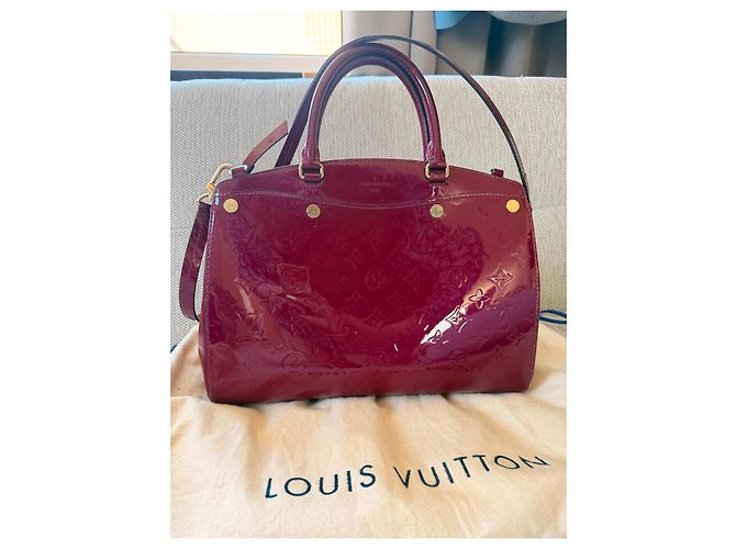 Louis Vuitton Monogram Vernis Alma BB Handtasche - Dunkelrot Bordeaux - Ansicht 2