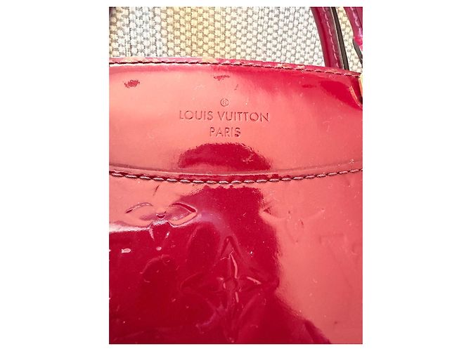 Louis Vuitton Monogram Vernis Alma BB Handtasche - Dunkelrot Bordeaux - Ansicht 3