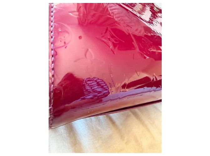 Louis Vuitton Monogram Vernis Alma BB Handtasche - Dunkelrot Bordeaux - Ansicht 6