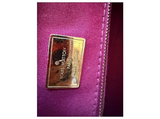 Louis Vuitton Monogram Vernis Alma BB Handtasche - Dunkelrot Bordeaux - Ansicht 9