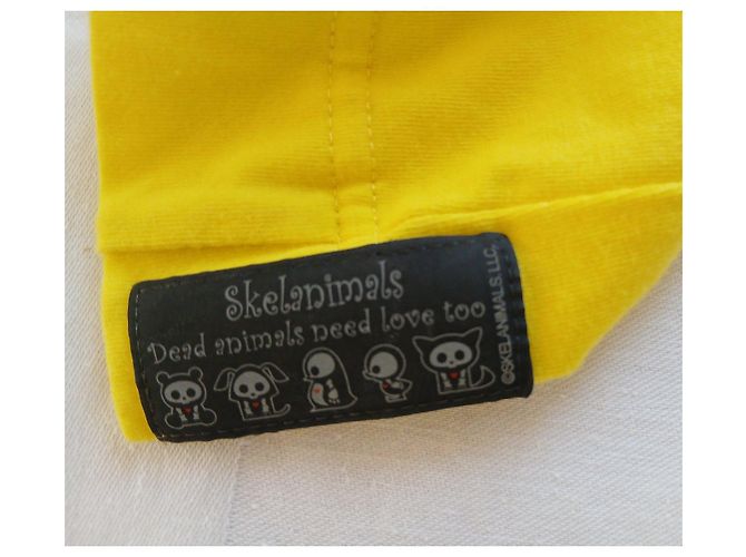 Camiseta Gráfica Pinko x Skelanimals Amarilla - vista 7