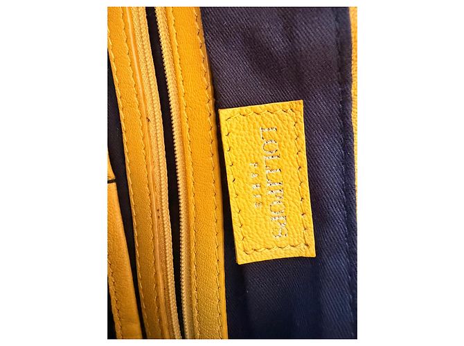 Autre Marque Borsa tote Lollipops Paris in pelle intrecciata gialla D'oro Giallo - vista 4