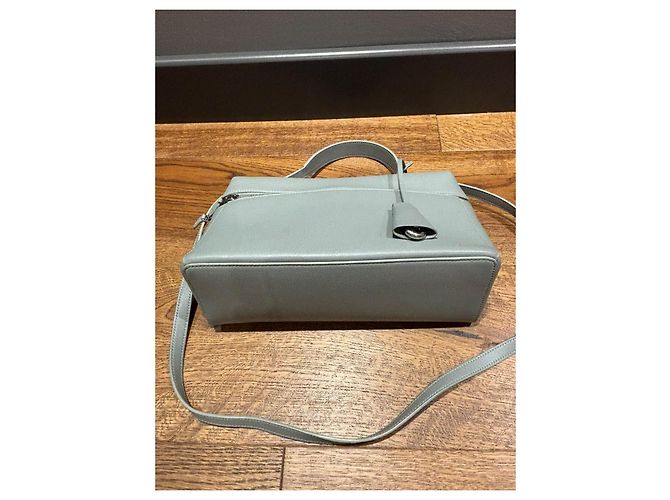 Loro Piana Borsa Open Walk L 27 Grigio - vista 4