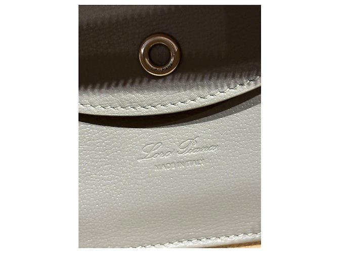 Loro Piana Borsa Open Walk L 27 Grigio - vista 5