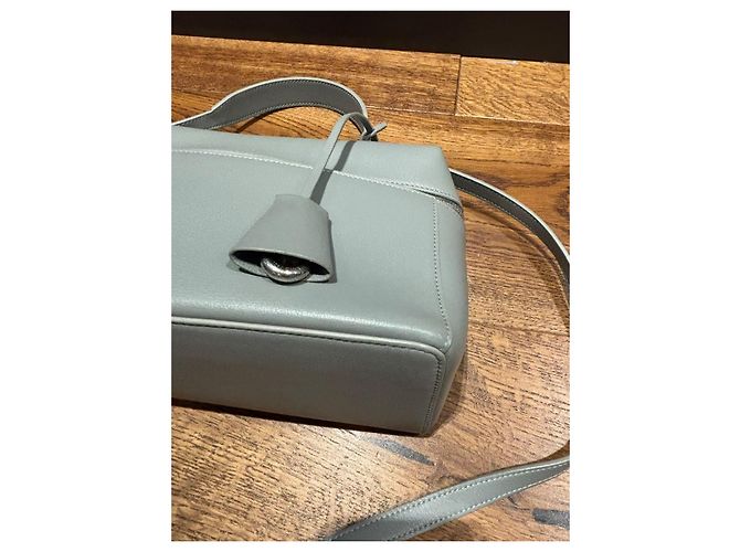 Loro Piana Borsa Open Walk L 27 Grigio - vista 8