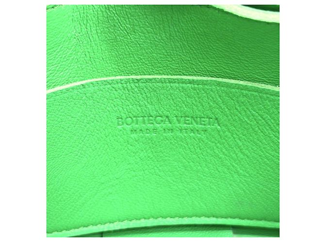 Bottega Veneta Cassette Maxi Intrecciato Leather Extra Mini Verde - vista 6