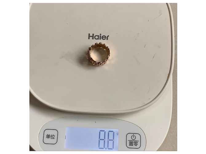 Messika Diamantring Smaragd-Schliff Golden - Ansicht 8