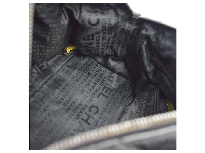 Chanel Lady Braid Bowler Quilted Distressed Calfskin Large Schwarz - Ansicht 7