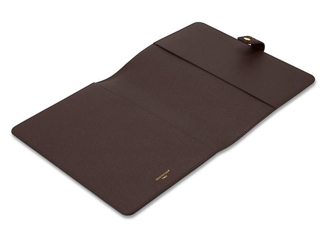 Couvre-agenda Louis Vuitton Monogram MM Carnets de Palace Marron Rouge Monogramme - vue 2