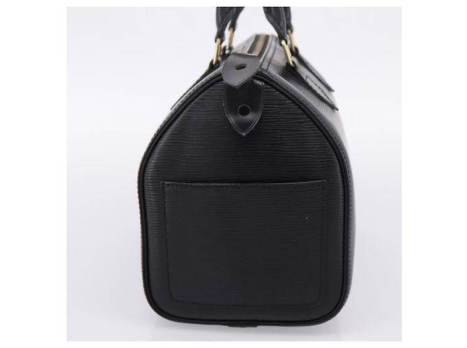 Louis Vuitton Speedy Epi Leather 25 Nero - vista 4