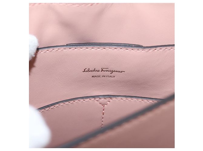 Salvatore Ferragamo Margot Satchel Leather Small - vista 5