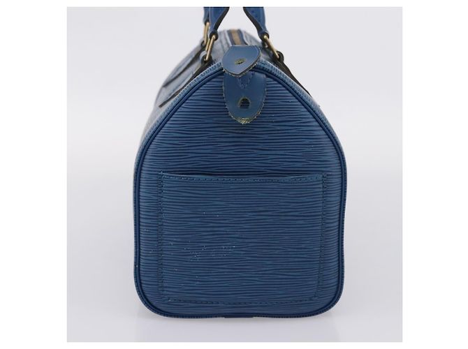 Louis Vuitton Speedy Epi Leather 25 Blau - Ansicht 4