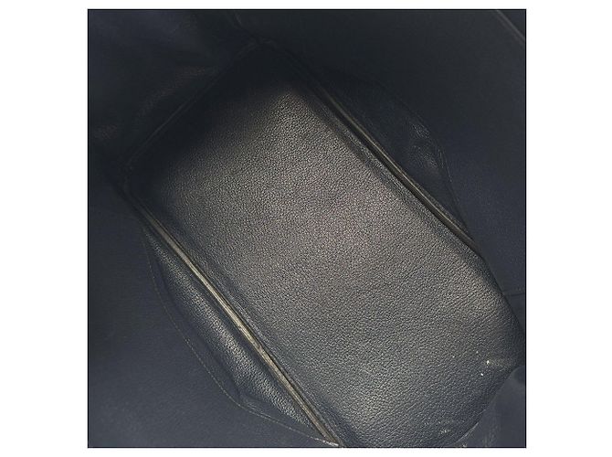 Hermès Bolsa de mão Hermes Birkin 35 Azul - vista 5