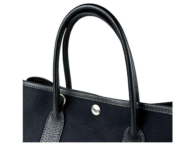 Hermès Borsa a mano Hermes Borsa a tracolla Garden Party TPM 30 Nero - vista 10