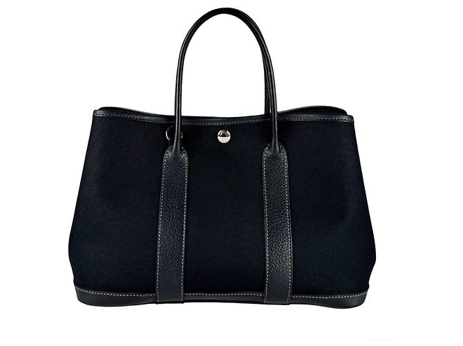 Hermès Borsa a mano Hermes Borsa a tracolla Garden Party TPM 30 Nero - vista 3