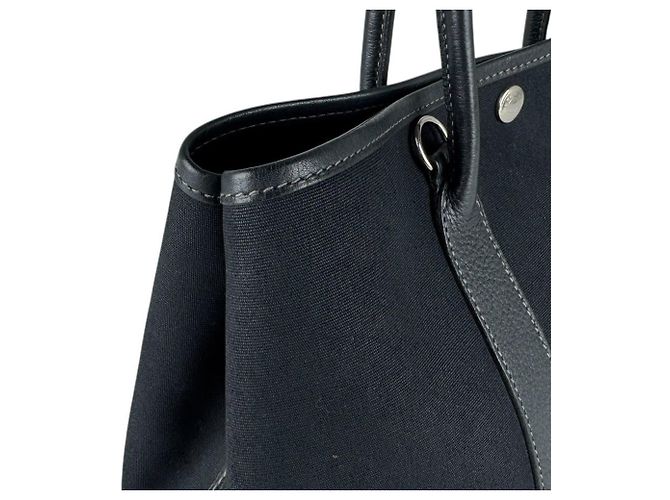 Hermès Borsa a mano Hermes Borsa a tracolla Garden Party TPM 30 Nero - vista 7