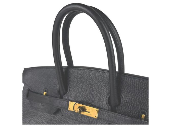 Hermès Sac à main Hermes Birkin 35 Noir - vue 10