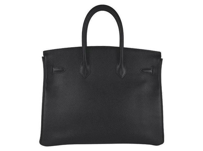 Hermès Sac à main Hermes Birkin 35 Noir - vue 3