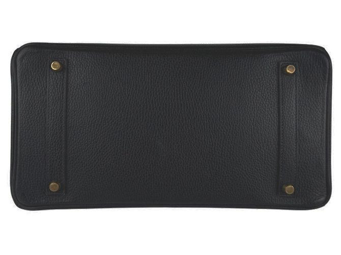 Hermès Sac à main Hermes Birkin 35 Noir - vue 4