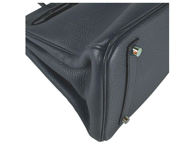 Hermès Sac à main Hermes Birkin 35 Noir - vue 8