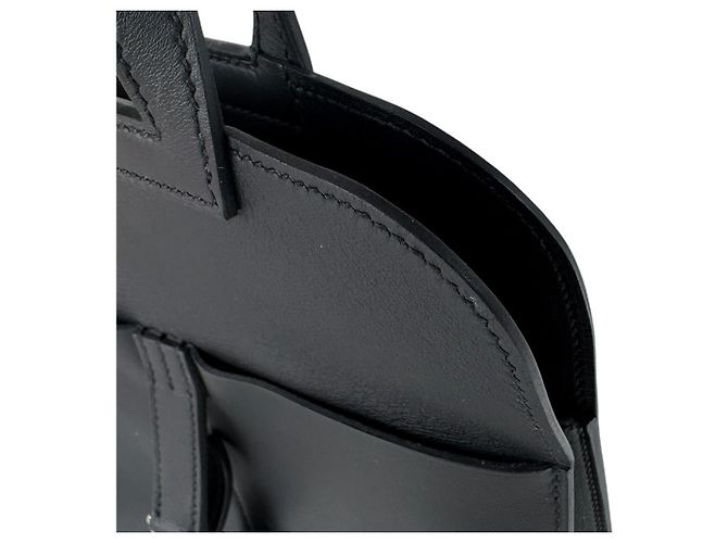 Hermès Bolsa Hermes Alzan Mini Veau Swift Preto - vista 7