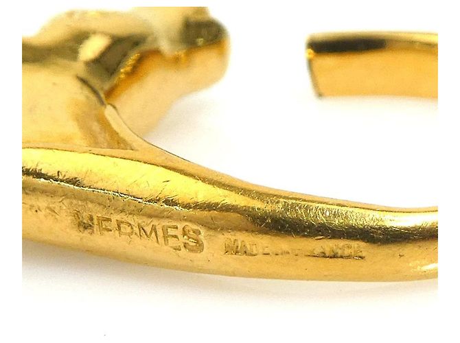 Ring Hermès Anello a Fascia in Oro Hermes - Design Cavallo D'oro - vista 9