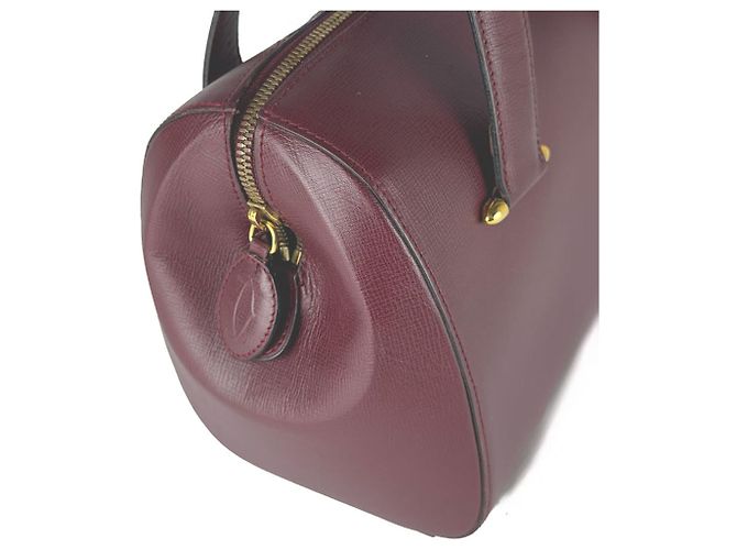 Borsa Cartier Must Line - Pelle Bordeaux Bordò - vista 6
