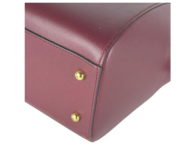 Borsa Cartier Must Line - Pelle Bordeaux Bordò - vista 8
