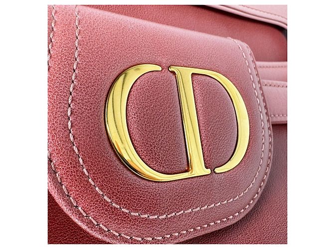 Clutch/Borsa a tracolla in pelle rosa Christian Dior - vista 11