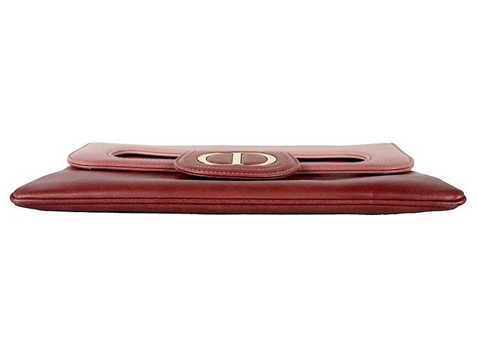 Clutch/Borsa a tracolla in pelle rosa Christian Dior - vista 4