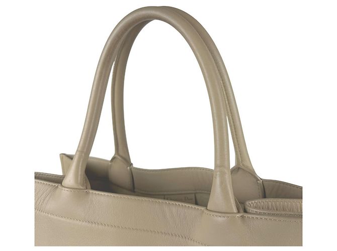 Borsa Christian Dior Book Tote Medium Beige - vista 10