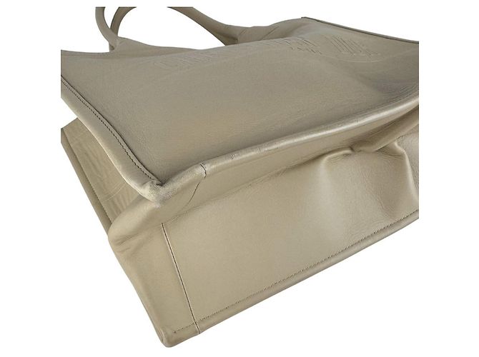 Borsa Christian Dior Book Tote Medium Beige - vista 8