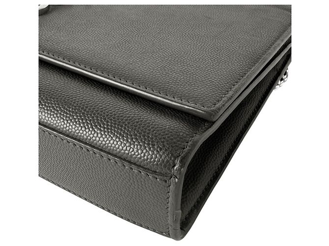 Autre Marque Bolsa de Ombro Saint Laurent Kate Medium Marrom - vista 9