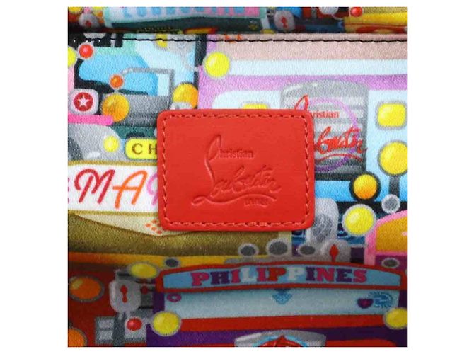 Borsa Christian Louboutin Manila Cabas Multicolore - vista 14