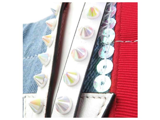 Borsa Christian Louboutin Manila Cabas Multicolore - vista 8