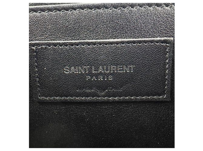 Autre Marque Borsa a tracolla Saint Laurent Kate in pelle Nero - vista 12
