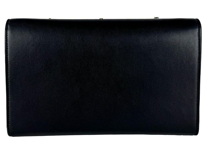 Autre Marque Borsa a tracolla Saint Laurent Kate in pelle Nero - vista 3
