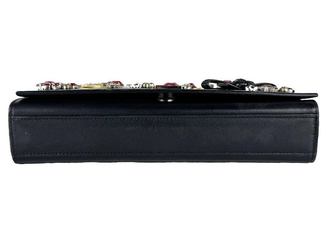 Autre Marque Borsa a tracolla Saint Laurent Kate in pelle Nero - vista 4