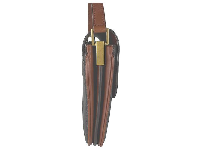 Autre Marque Borsa a tracolla Saint Laurent marrone - vista 2