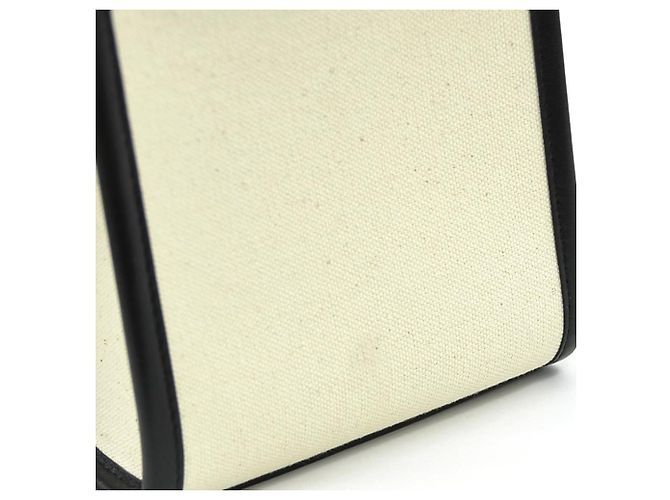 Borsa a tracolla Jimmy Choo in tela e pelle Nero Crudo - vista 10