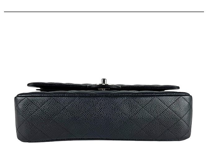 Bolso de hombro Chanel Double Flap Negro - vista 4