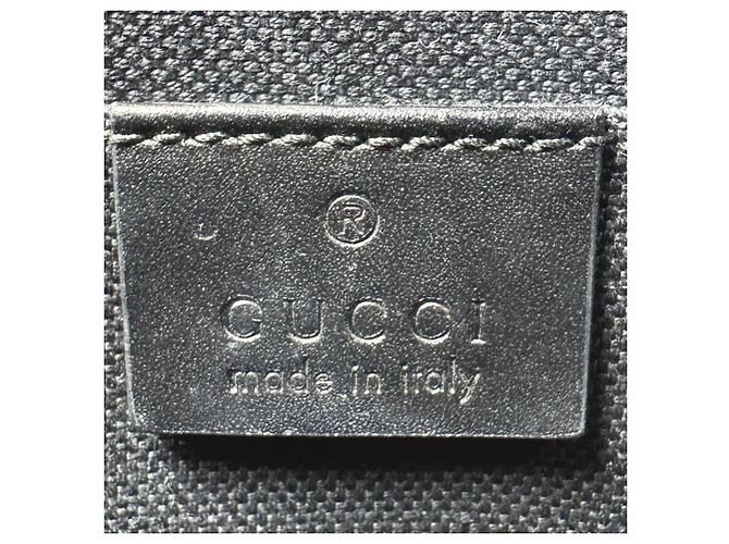 Pochette Gucci Navy GG Supreme Bleu Marine - vue 11