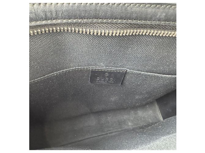 Pochette Gucci Navy GG Supreme Bleu Marine - vue 5