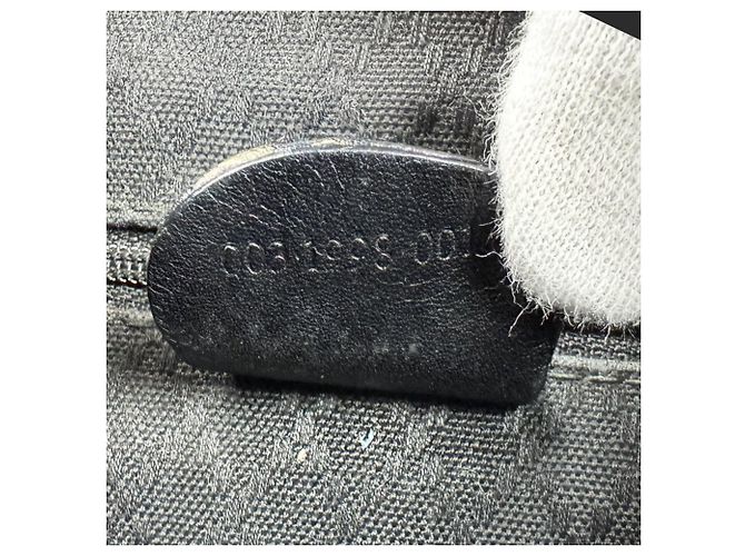 Gucci Bamboo Leder-Rucksack Schwarz - Ansicht 12