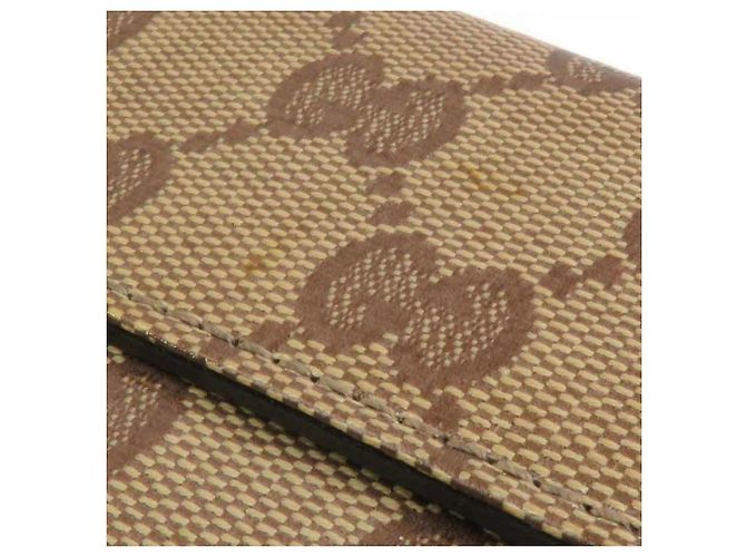 Gucci Bi-fold Long Wallet Brown - view 11