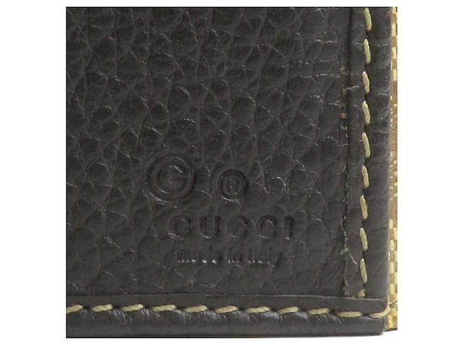 Gucci Bi-fold Long Wallet Brown - view 15