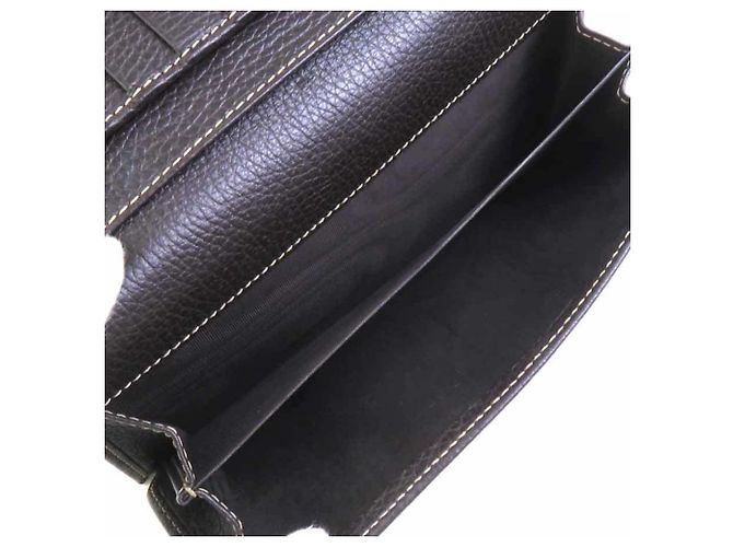 Gucci Bi-fold Long Wallet Brown - view 6