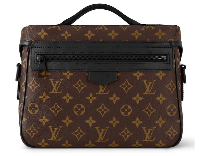 Louis Vuitton Trail Messenger Monogram Canvas Marrone Monogramma - vista 2